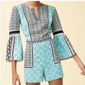 Ann Taylor LOFT Womens Sand Dollar Romper